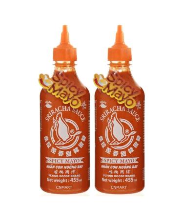 Flying Goose Sriracha Spicy Mayo Sauce 455ml (Pack of 2)