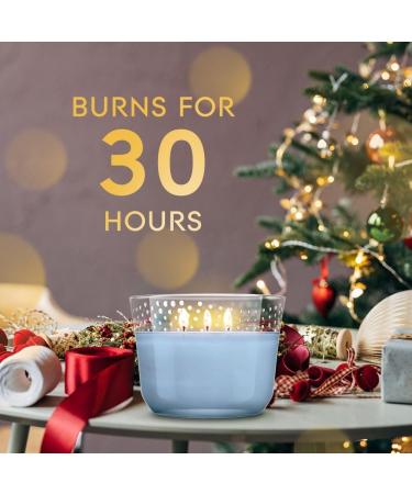 Glade Holiday Scented Candle Glistening Snow Air Freshener Infused with Essential Oils 3-Wick Candle 1 Count - Buy Online on SooperMarket.com