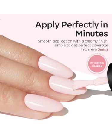 Modelones Gel Nail Polish 15ML Pink Gel Polish Soak Off LED Color Gel Home DIY Professional Salon Manicure Infinite Shine 28 Day Long Lasting 0.5 Fl Ounce - Buy Online on SooperMarket.com
