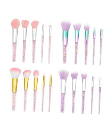 Buy 5 Set Professional Makeup Brushes for Women | Pink Cosmetics Brush Set | International Shipping Available - Buy Online on SooperMarket.com