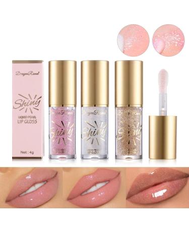 Buy Mirror Glitters Lip Gloss - Long Lasting Moisturizing Shimmering Lipstick (#02 Pink) for International Shipping - Buy Online on SooperMarket.com