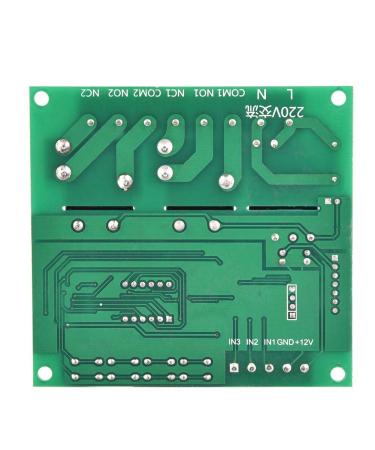 Motor Control Board AC 110V-250V | Two Relay Delay Timing Cycle Module for Solenoid Valve, Pumps, Motors, Lights - Buy Online on SooperMarket.com