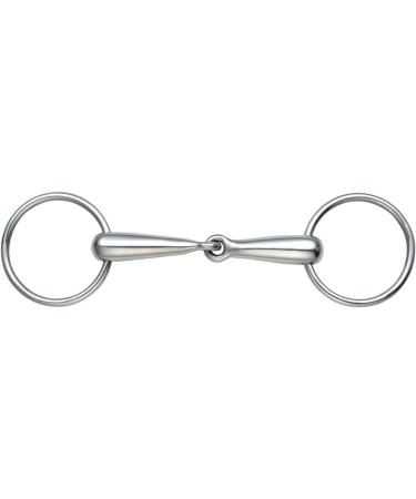 Shires Equestrian - Hollow Mouth Loose Ring Snaffle - S/steel - Size: 51/4 - Buy Online on SooperMarket.com