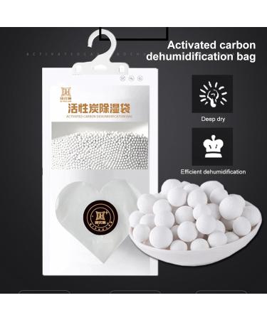 Boiler Moisture Bags for Cabinets - Heart Shape Damp Absorber | 4.58 oz Pack of 5 | Effective Water Moisture Control - Buy Online on SooperMarket.com