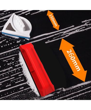 Kliplinc Magnetic Double-Sided Window Cleaner for Single/Double Glazed Window Glass Cleaner Anti-Falling Red - Buy Online on SooperMarket.com