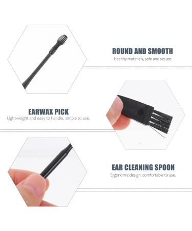 Spring Ear Pick Kit - Double-Headed Steel Removers for Wax Removal - Portable Spiral Massage Tool for Home Use - Buy Online on SooperMarket.com
