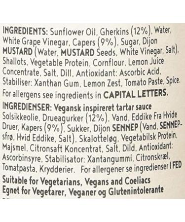 Vegan Tartare Sauce 210g - Delicious and Inspired Recipe | [Brand Name] - Buy Online on SooperMarket.com