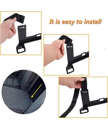 Poweka Universal ISOFIX Adapter Kit for Child Seat Anchors - Steel Bracket with Fixing Strap - Buy Online on SooperMarket.com