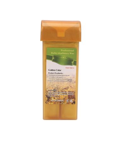 Depreciation wax for rolling up refill pack for men and women safe mild hair removal wax cartridge roller depilatory growth safe depilatory growth refill for arms and gold