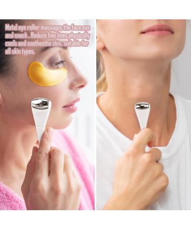Mini Ice Roller - Handheld Facial Massage Tool for Puffiness Relief | Eye Cream Applicator | Skin Care Essential - Buy Online on SooperMarket.com