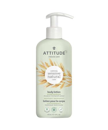 ATTITUDE Nourishing Body Lotion with Soothing Oatmeal - Dermatologist Tested & Hypoallergenic - EWG Verified - Avocado Oil - 16 Fl Oz - Buy Online on SooperMarket.com