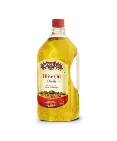 Borges Classic Olive Oil Edible Premium Grade Ideal For Specialty cooking Mediterranean dishes like pizza pasta Healthy Cooking Oil For Daily Use - 2L