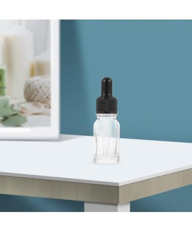 Beaupretty 10-Pack Clear Glass Essential Oil Travel Bottles - Empty Tincture Containers with Drip Tenders for International Shipping - Buy Online on SooperMarket.com
