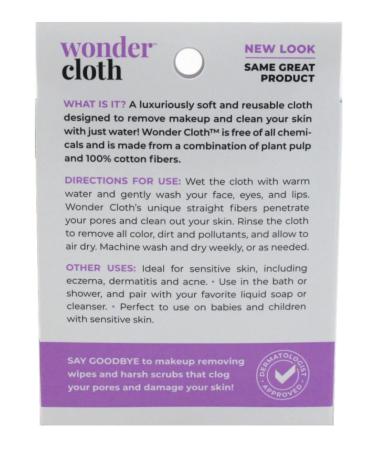 Wonder Cloth Make-Up Remover (6 Pack) - Gentle and Effective Skincare Solution - Buy Online on SooperMarket.com