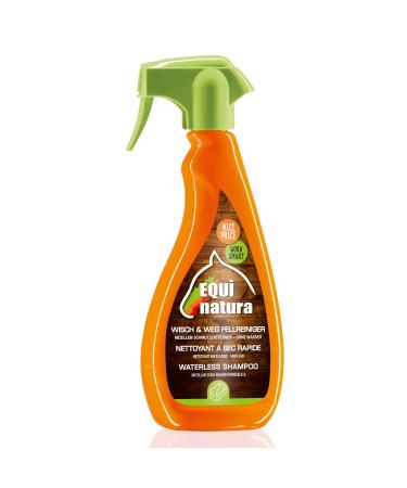 Equinatura Wisch & Weg Fellreiniger |500 ml |Fell cleaner for horses |Can help clean the fur of horses |Micelle dirt remover without water |Mild