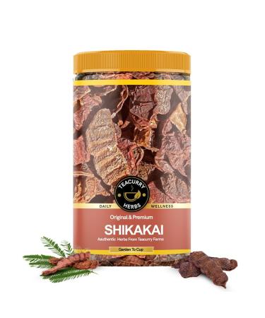 Teacurry Shikakai Pods (80g) - Helps To Get Thick Strong and Dandruff Free Hair - 100% Natural