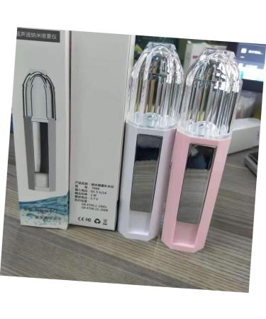 BELLIFFY 1pc Mist Sprayer Portable Humidifier Steamer for Face Portable Humidifer Electric Sprayer Mini Face 15.6x3.6cm - Buy Online on SooperMarket.com