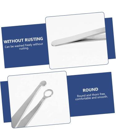 NOLITOY Men's Nose Hair Trimmer - Stainless Steel Beard & Eyelash Grooming Clip for International Shipping - Buy Online on SooperMarket.com