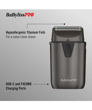 Shop BaBylissPRO UV Metal Foil Single Head Shavers Gray | International Shipping Available - Buy Online on SooperMarket.com