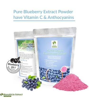 9x Blueberry (Cyanococcus) Standardized Extract Powder - Buy Online on SooperMarket.com