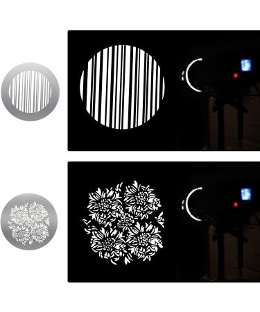 Soonpho 12-Pack Round GOBO Kit - Metal Plates with Various Patterns for Godox SA/VSA Spotlight and Soonpho OT1 Pro II III Optical Snoot - Buy Online on SooperMarket.com