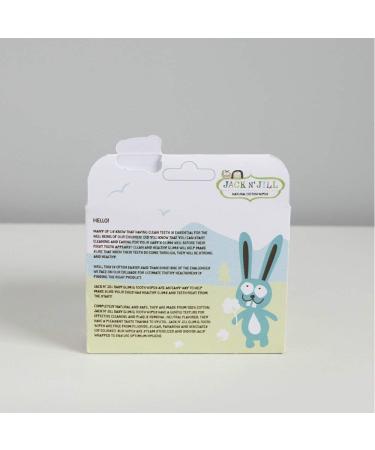 Jack n Jill Natural Baby Gum & Tooth Wipes - 25 Individually Wrapped for Clean Teeth - Buy Online on SooperMarket.com