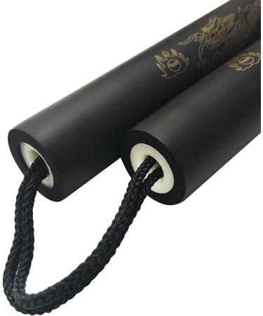 Zalani Foam Safe Rubber Nunchucks for Kids/Beginner Practice - Black - Buy Online on SooperMarket.com