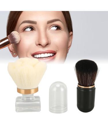 Zetiling Thickened Die Cast Makeup Brush Set - Ergonomic Handle Soft Bristles Black Capsule Shape Cheek & Face Cosmetic Tool with Storage Case - Versatile Application - Buy Online on SooperMarket.com