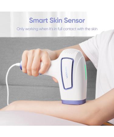 BONTECH IPL Hair Removal Device with Ice Cooling - Painless Laser Hair Removal for Women - Permanent, Precision Head, Long-lasting Results - Body & Face - White - Buy Online on SooperMarket.com