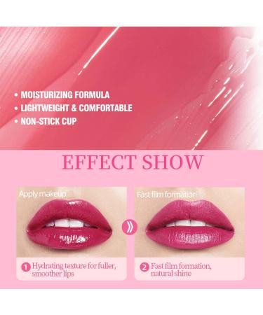 Buy Long Lasting Waterproof Lip Tint | Non-Stick Cup & Transfer-Proof Lip Gloss | High Pigment Multi-Use Lip Stain - International Shipping - Buy Online on SooperMarket.com