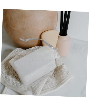 CANIGHT 8pcs Soap Mesh Bag Soap Foaming Bags Exfoliating Net Bag Facial Cleansing Net Dark Grey Fabric 14x10cm Dark Grey - Buy Online on SooperMarket.com