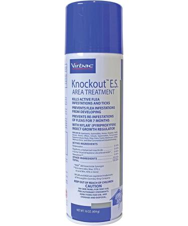 Virbac Knockout E.S. Area Treatment Carpet Spray - 16-Ounce | Effective Pest Control for Home & Travel - International Shipping - Buy Online on SooperMarket.com