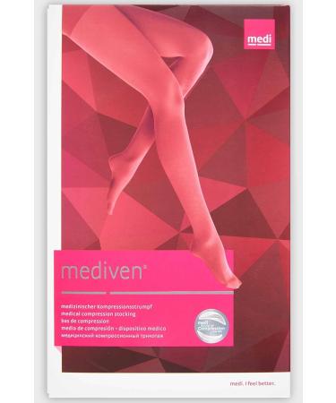 Medi Medive Forte Compression Stockings CCL 2 - Open Tip Size VI for Men & Women - Medical Grade Black Compression Stockings - Buy Online on SooperMarket.com