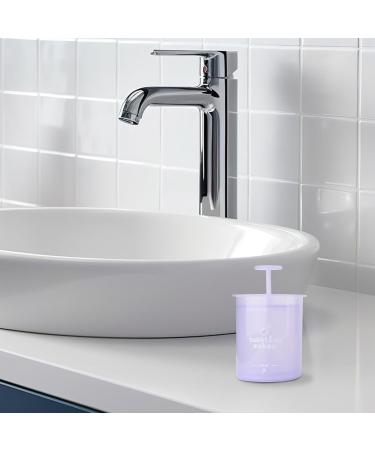 Foam Maker | Face Cleanser Foaming Bottle Bubble Foamer | Ergonomic Pump Facial Cleansing Tool Cleansing Foaming Maker for All Skin Types Purple - Buy Online on SooperMarket.com