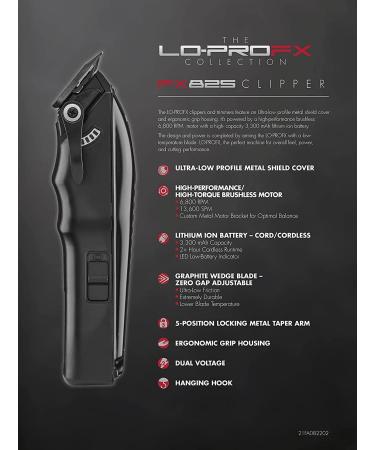 BaBylissPRO LoPROFX Trimmer and Clipper Set | Professional Hair Styling Tools - Buy Online on SooperMarket.com