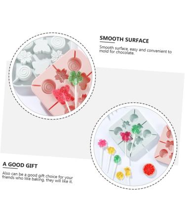 MAGICLULU 1 Set Lollipop Mold Silicone Molds Silicone Baking Molds Chocolate Baking Mold Child Square Tool - Buy Online on SooperMarket.com