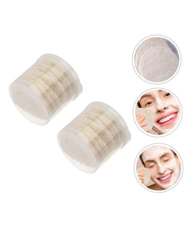 NOLITOY Natural Bath Sponge - 20pcs Loofah Facial Exfoliating Pads & Body Puffs for Shower - White Cosmetic Skin Care Tools - Buy Online on SooperMarket.com