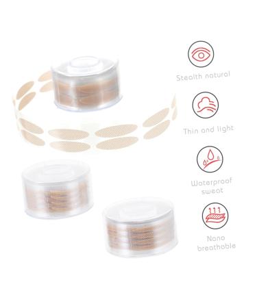 Mikinona Invisible Tapes 3 Rolls Reel Double Eyelid Stickers Big Eyes Miss Eye Gel Eyes Tapes - Buy Online on SooperMarket.com