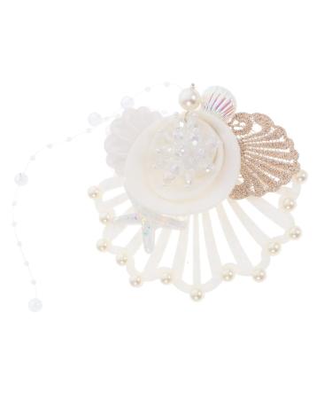 minkissy Hollow Shell Hair Clip Seashell Hair Clip Starfish Hair Clips Seashell Hairpin Beach Hair Accessories for Women Girls