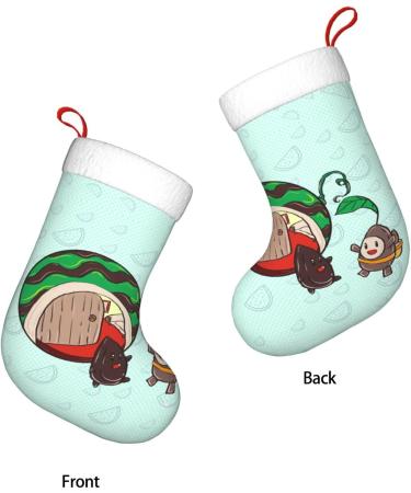 YYHHAOFA Sunflower Seeds Watermelon Seeds Prints Christmas Decorative Stockings : Soft Light and Tactile Suitable for Christmas Holiday Party - Buy Online on SooperMarket.com