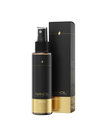 Hair Conditioner with argan oil nanoil argan hair conditioner 125ml - two -phase hair conditioner protection and smoothness strengthening of weakened hair intensive care