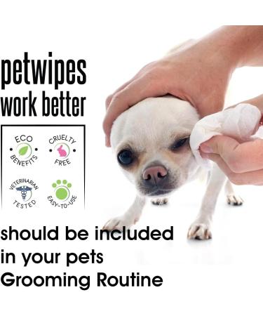 Zipy Dog Wipes - 350 Natural Deodorizing Care Cloths for Cats & Dogs | Fragrance-Free Moisture Towels for Paws Ears & Body - Buy Online on SooperMarket.com