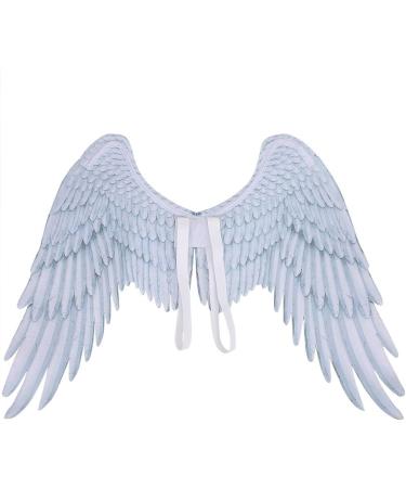 SUNGOOYUE Large Wing Prop Non Woven Fabric Children's Angel Wings - Halloween Party Costume Accessories (White DS18002A) - Buy Online on SooperMarket.com