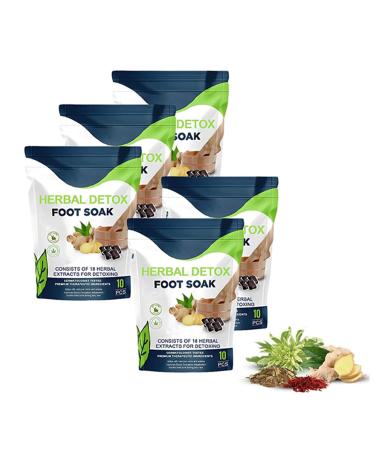 Herbal Detox Foot Soak Beads Herbal Detox&shaping Cleansing Foot Soak Beads Herbal Detox Cleansing Foot Soak Beads Herbal Detox Origin Foot Soak Beads Relieve Foot Pressure and Improve Sleep (5box)