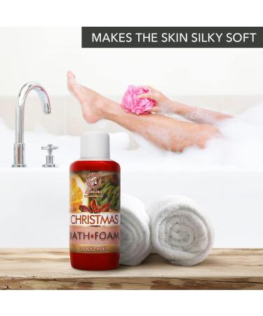 Bath Foam Christmas 34 Fl Oz - Relaxing Aromatherapy for Good Sleep & Spa Experience | Body Care & Wellness - Buy Online on SooperMarket.com