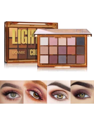 Colorfullavie 15-Color Sweet Party Eyeshadow Palette - Neon Shimmer Glitter & Matte Blendable Eye Shadow for Vibrant Makeup Looks - Buy Online on SooperMarket.com