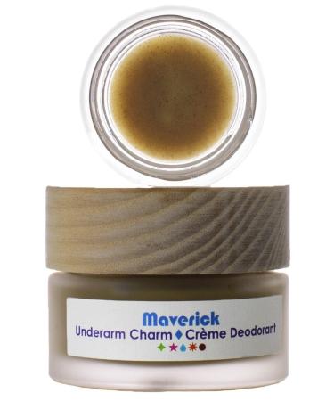 Living Libations - Organic/Wildcrafted Maverick Underarm Charm Cream Deodorant (30 ml)