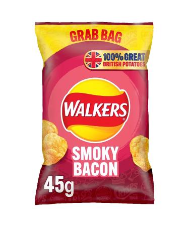 Walkers Smoky Bacon 45 g x 32