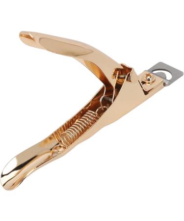 Nail Tip Cutter Nail Tip Clipper Stainless Steel for Salon (Gold) - Buy Online on SooperMarket.com