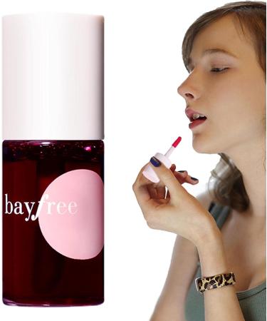 Jingling Lip and Cheek Tint Stain - Waterproof Moisturizing Liquid Lipstick for Women | 7ml Watermelon Red - Buy Online on SooperMarket.com